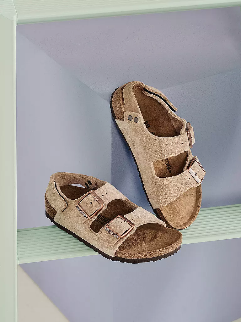 BIRKENSTOCK Kinder Sandalen MILANO hellbraun
